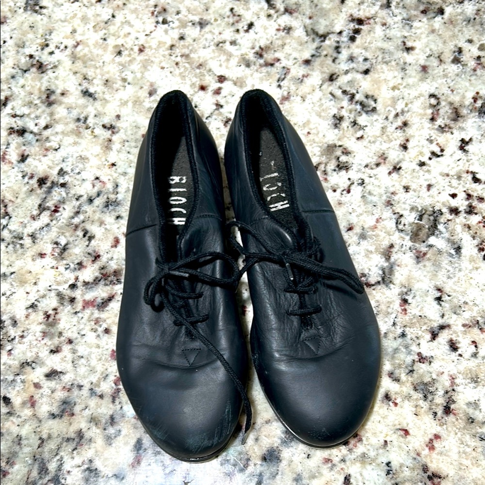 Bloch Sync Tap Leather Lace Up Shoe 6M
